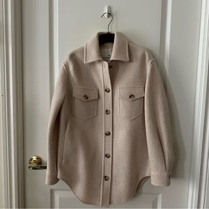 ARITZIA Wilfred Free The Ganna Shirt Jacket